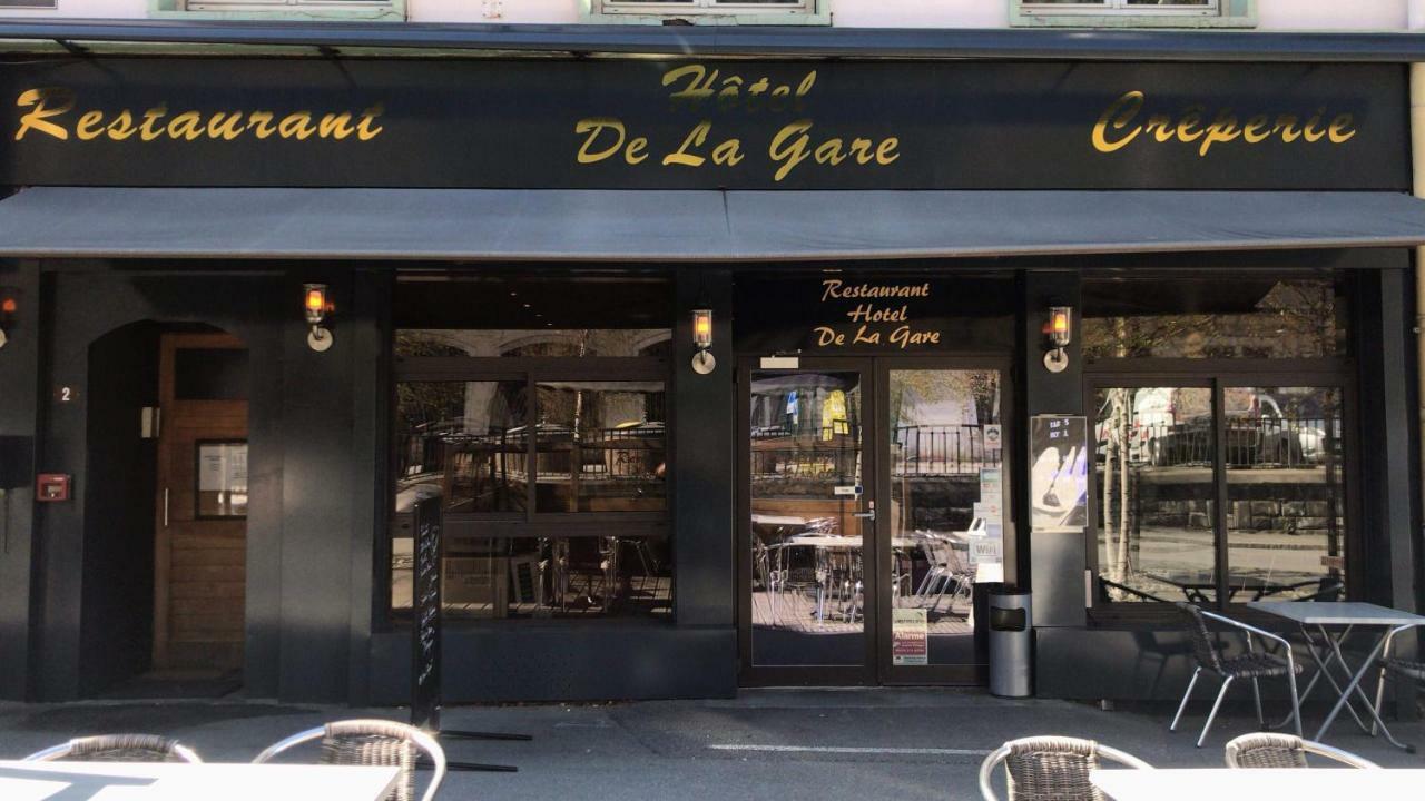 Hotel De La Gare Модан Экстерьер фото